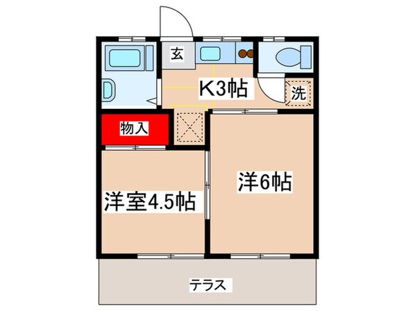 ア－バンハイツの物件間取画像